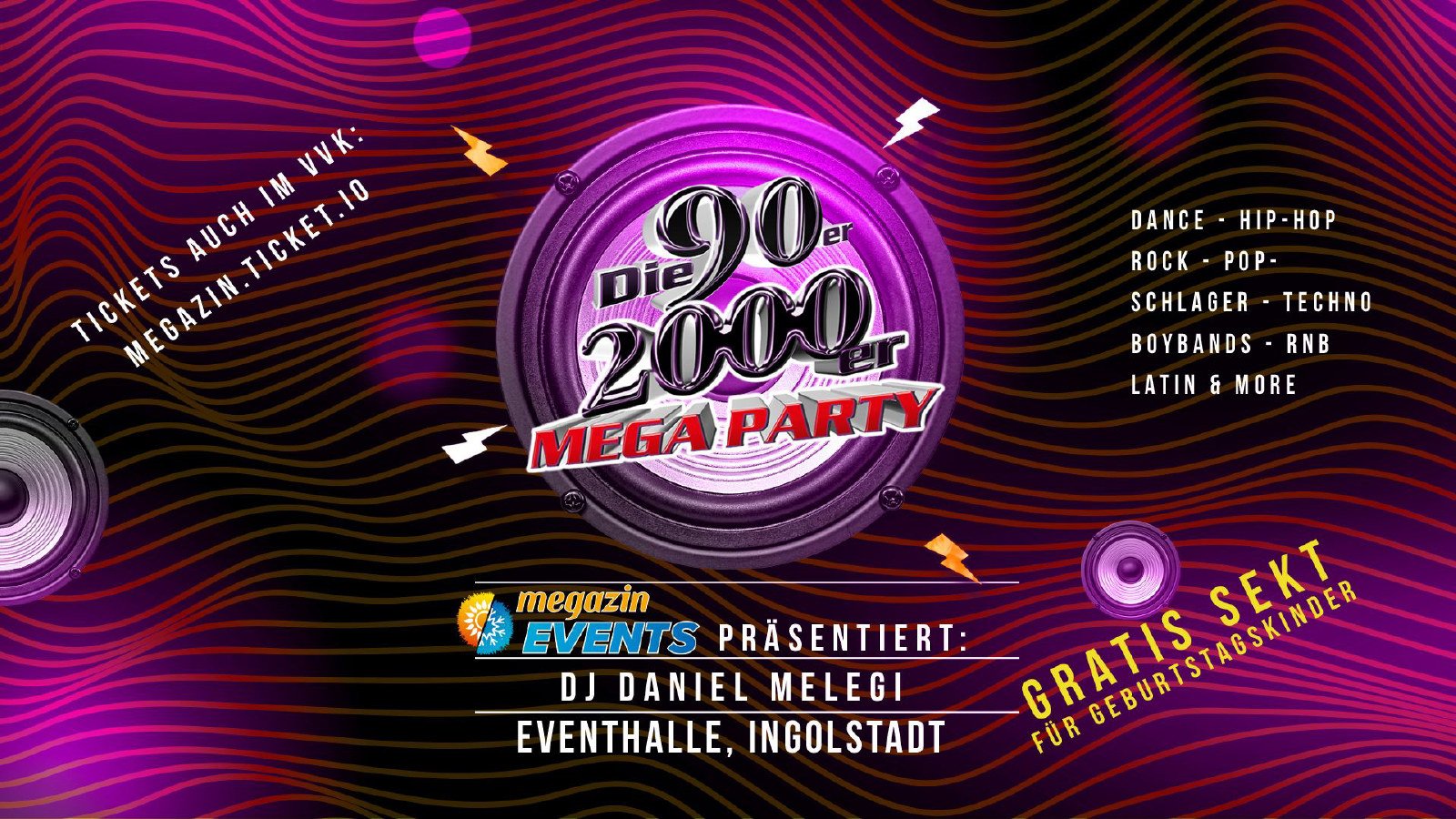 90er & 2000er Megaparty